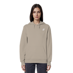 Tannenhäher mit Zirbelnuss + Emblem Stick - Organic Hoodie