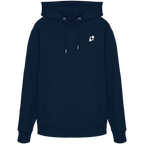 Tannenhäher mit Zirbelnuss + Emblem Stick - Organic Hoodie