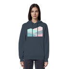 Pastell Mountain - Organic Hoodie