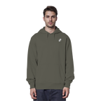 Tannenhäher mit Zirbelnuss + Emblem Stick - Organic Hoodie