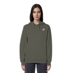 Tannenhäher mit Zirbelnuss + Emblem Stick - Organic Hoodie