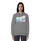 Pastell Mountain - Organic Hoodie