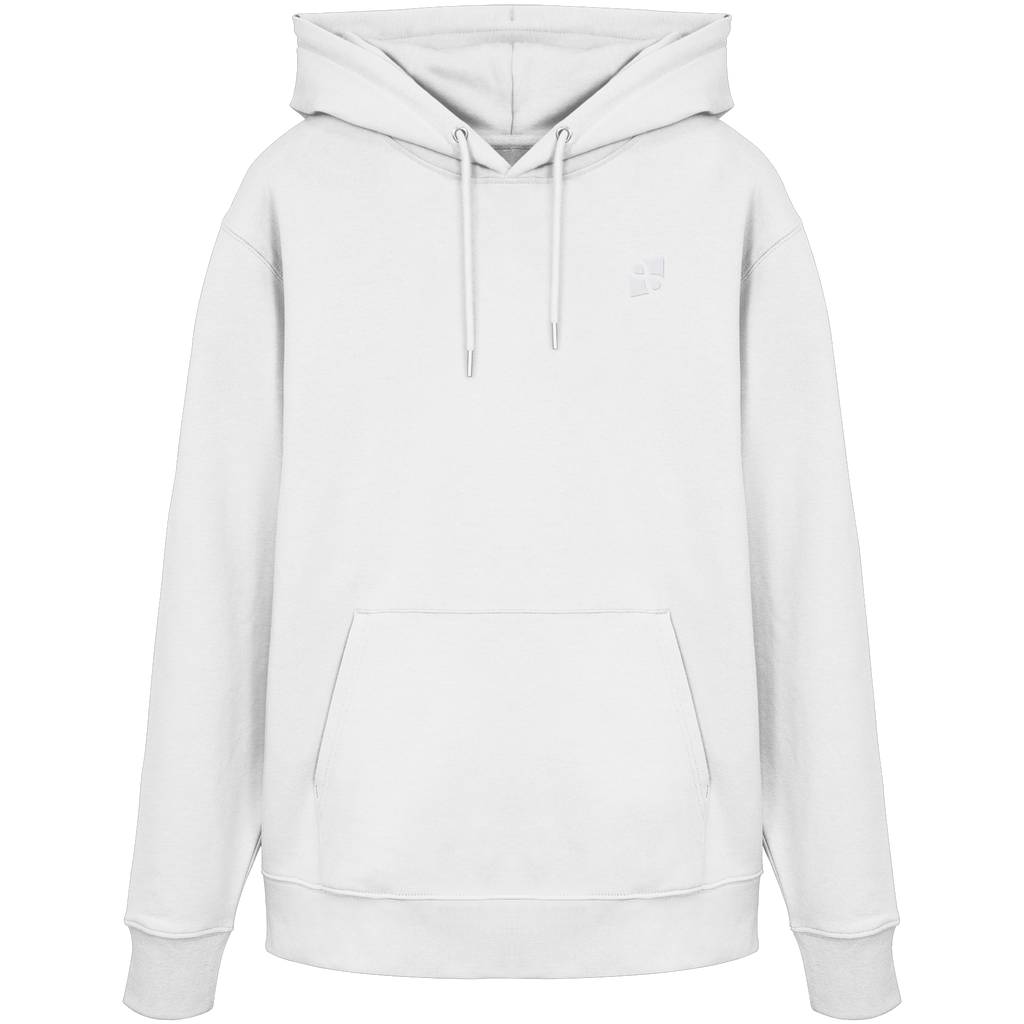 WTF - "Wear The Fair" Print mit besticktem Emblem - Organic Hoodie