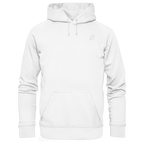 Tannenhäher mit Zirbelnuss + Emblem Stick - Organic Hoodie