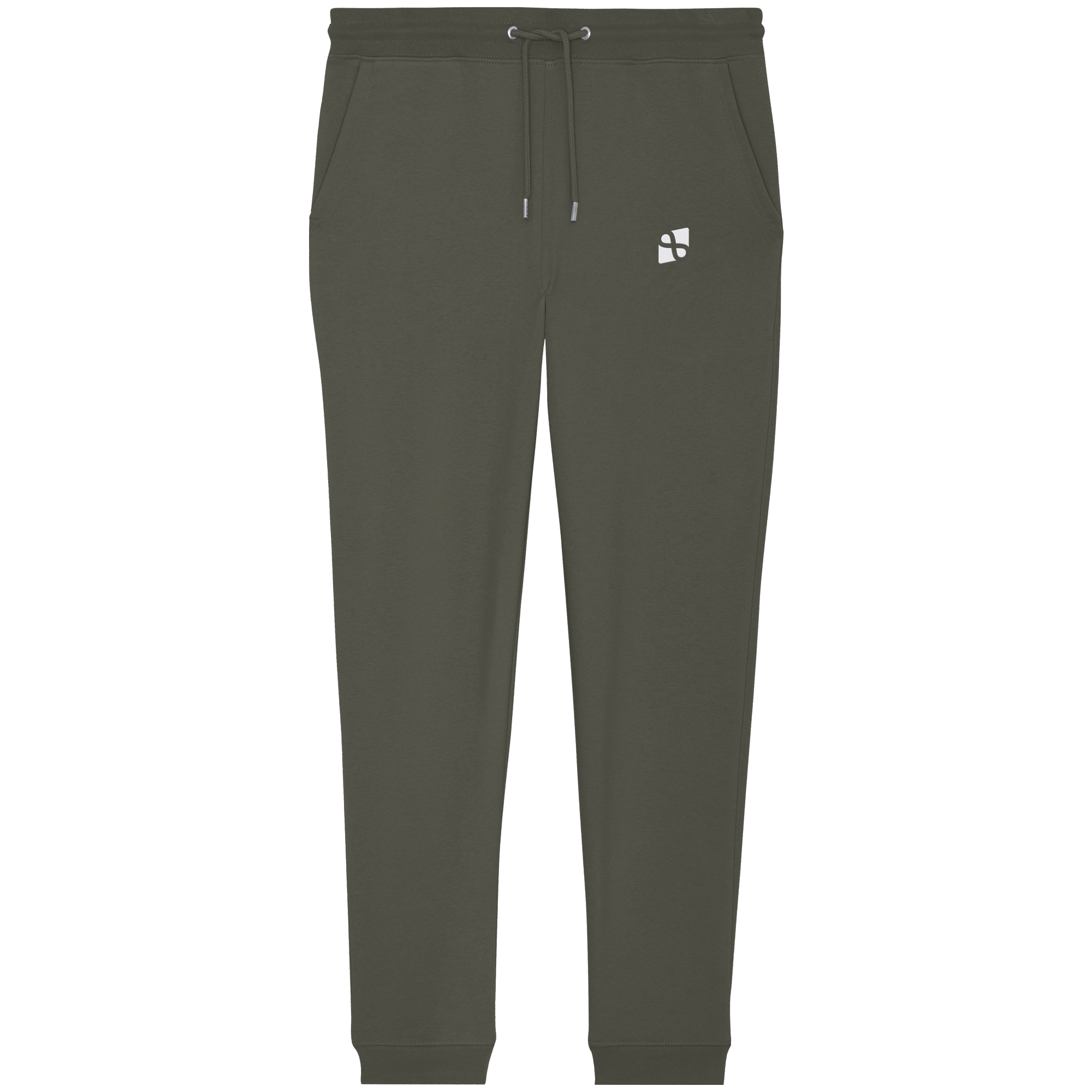 LEAUX Classics – Icon White Jogger Pants