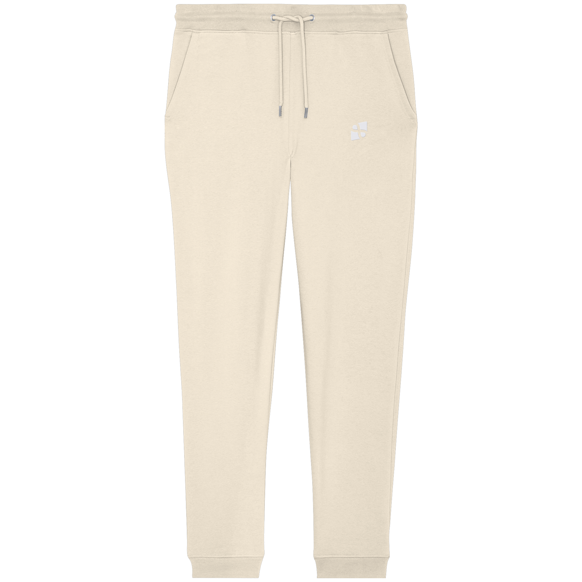 LEAUX Classics – Icon White Jogger Pants
