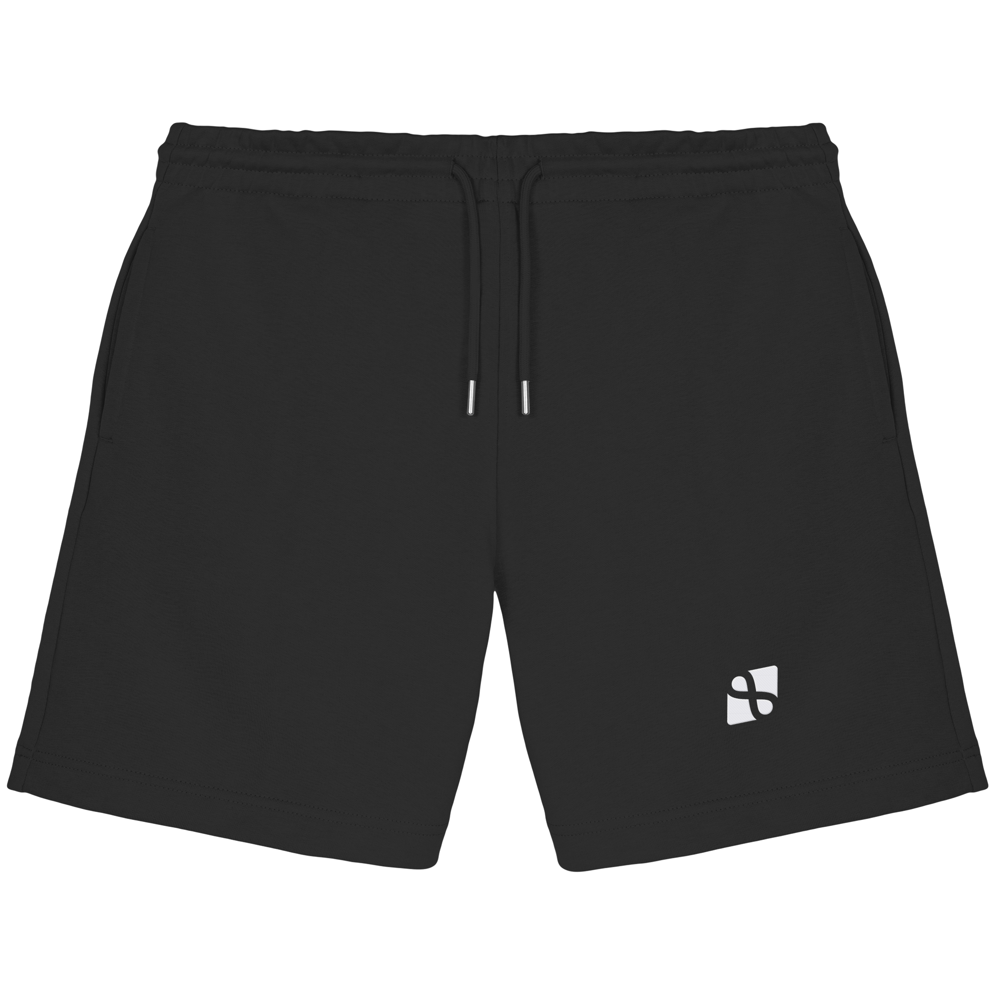 LEAUX Icon white Jogger Shorts