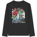 Die vier Stadtaffen - Organic Longsleeve T-Shirt