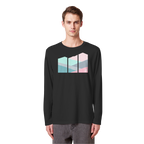 Pastell Mountain - Organic Longsleeve T-Shirt