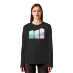 Pastell Mountain - Organic Longsleeve T-Shirt