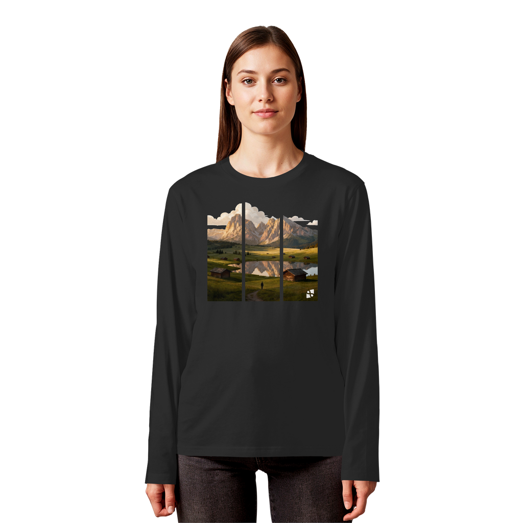 Mountainview - Organic Longsleeve T-Shirt