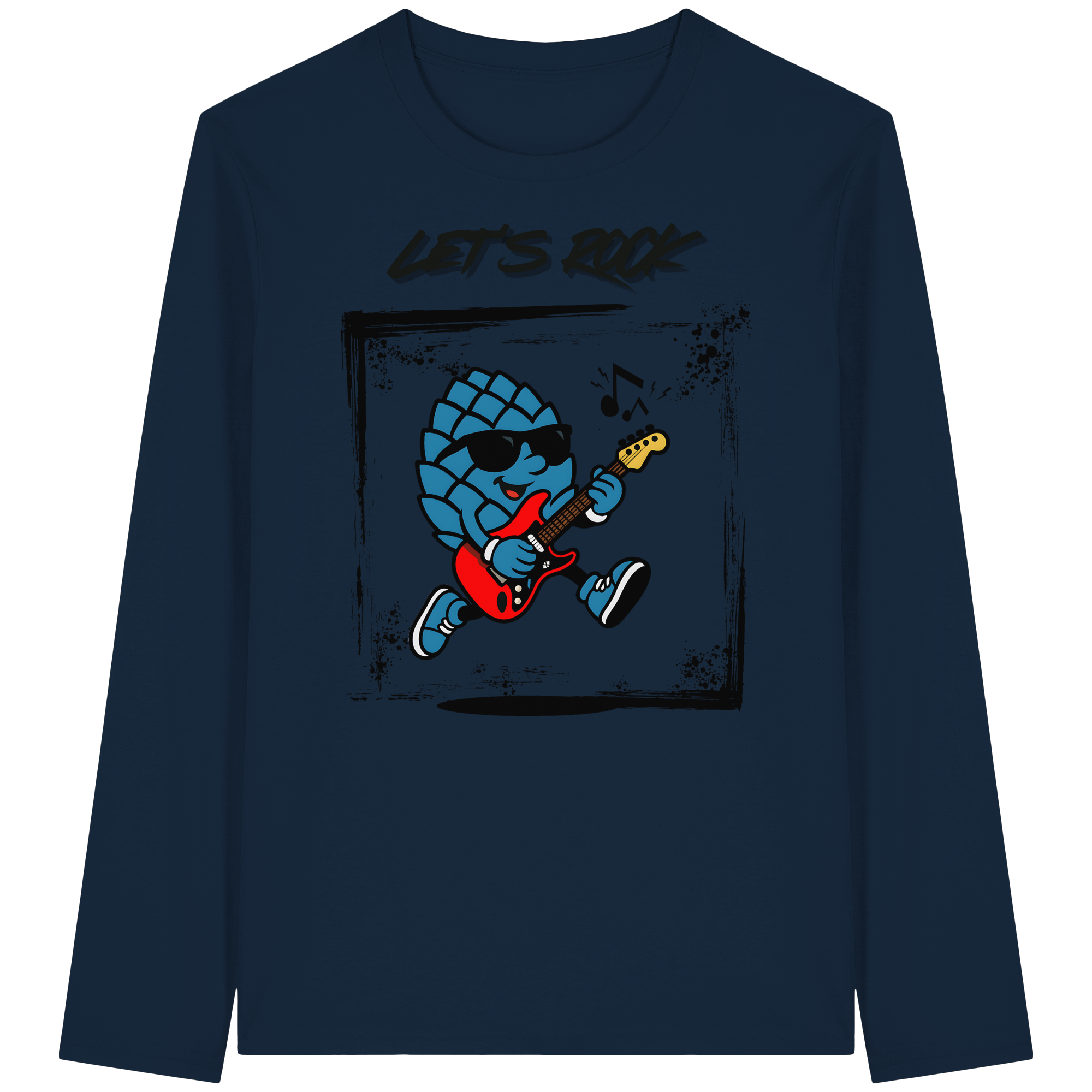 Lets Rock Zirbi - Organic Longsleeve T-Shirt