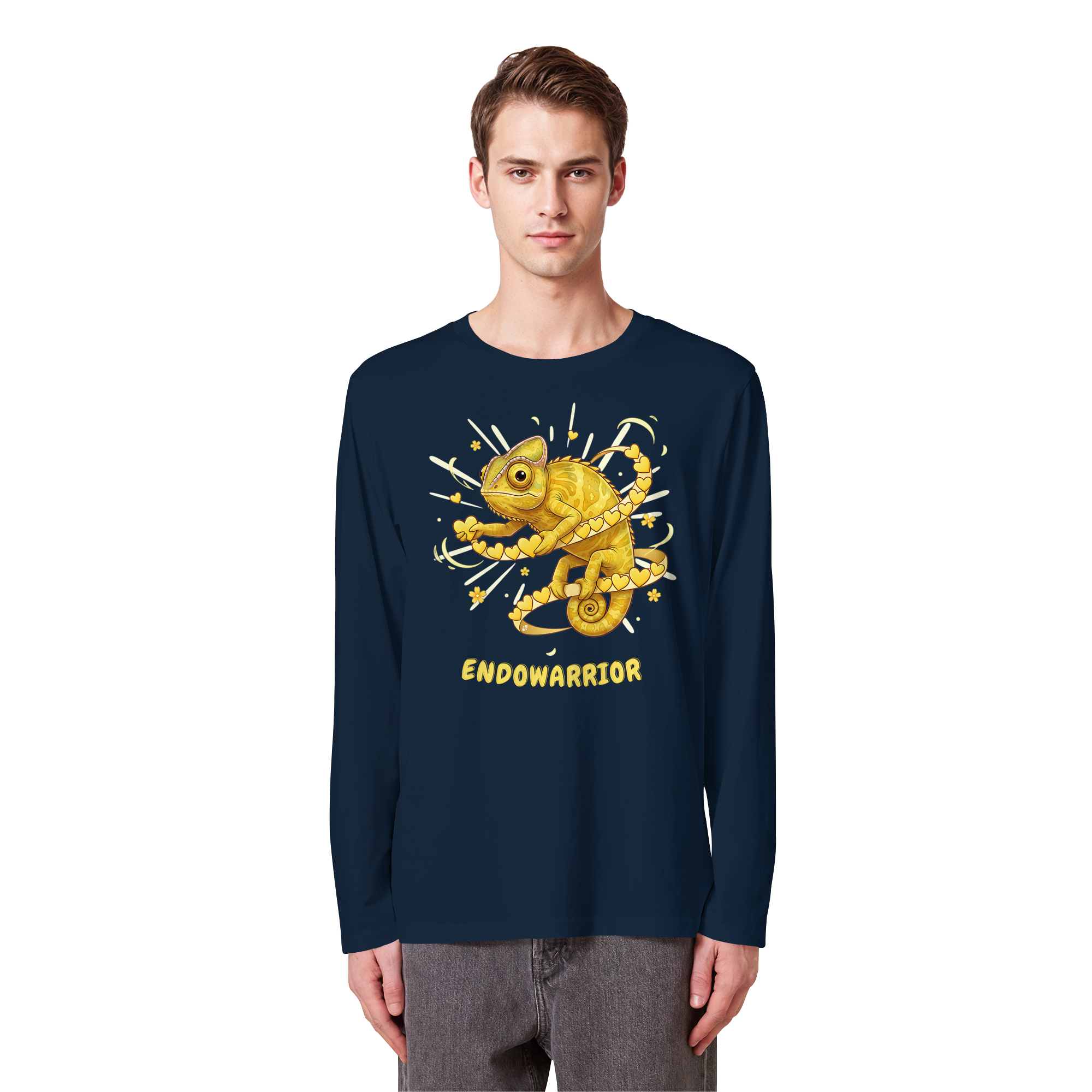 Endowarrior - Organic Longsleeve T-Shirt