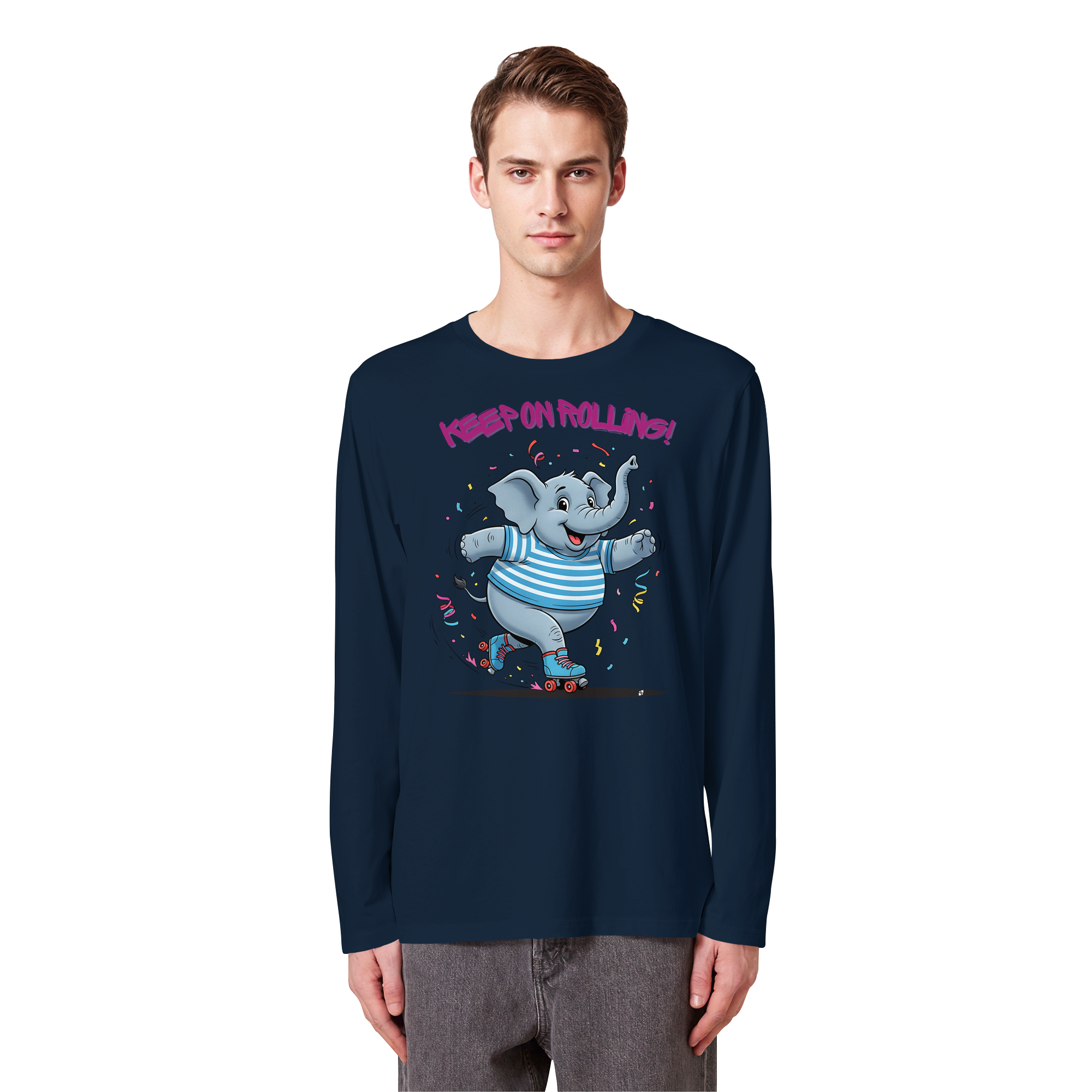 RollerFant - Organic Longsleeve T-Shirt