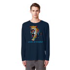 BIY Leopard - Organic Longsleeve T-Shirt