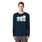 Pastell Mountain - Organic Longsleeve T-Shirt