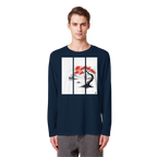Kirschblüten Vibes - Organic Longsleeve T-Shirt