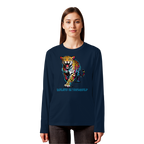 BIY Leopard - Organic Longsleeve T-Shirt