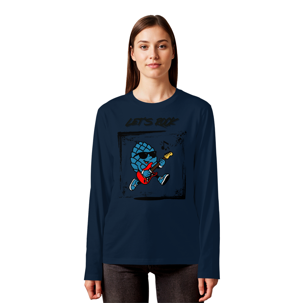 Lets Rock Zirbi - Organic Longsleeve T-Shirt