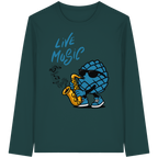 Jazz Zirbi - Organic Longsleeve T-Shirt