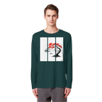 Kirschblüten Vibes - Organic Longsleeve T-Shirt