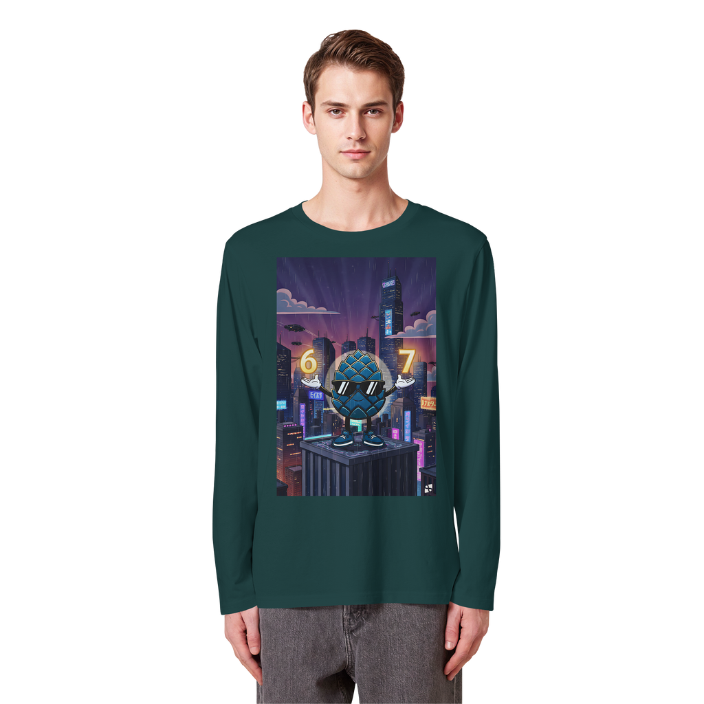 Zirbinator 67 - Organic Longsleeve T-Shirt