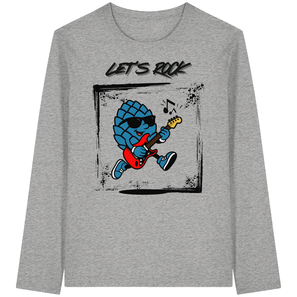 Lets Rock Zirbi - Organic Longsleeve T-Shirt