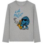 Jazz Zirbi - Organic Longsleeve T-Shirt