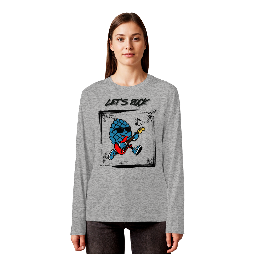 Lets Rock Zirbi - Organic Longsleeve T-Shirt