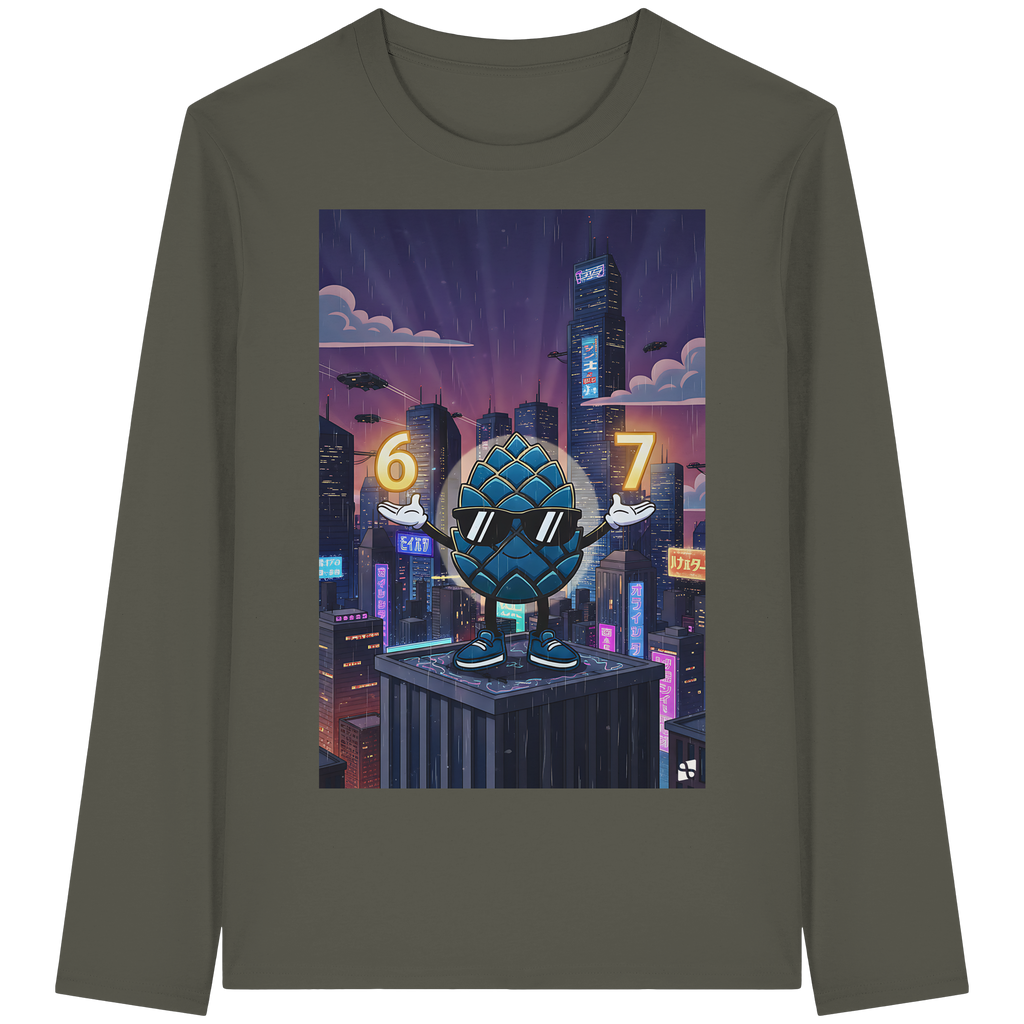 Zirbinator 67 - Organic Longsleeve T-Shirt