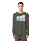 Pastell Mountain - Organic Longsleeve T-Shirt