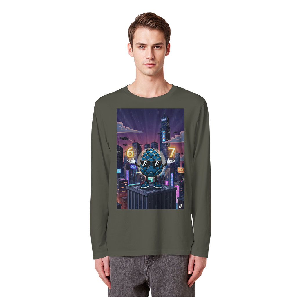 Zirbinator 67 - Organic Longsleeve T-Shirt