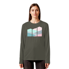 Pastell Mountain - Organic Longsleeve T-Shirt