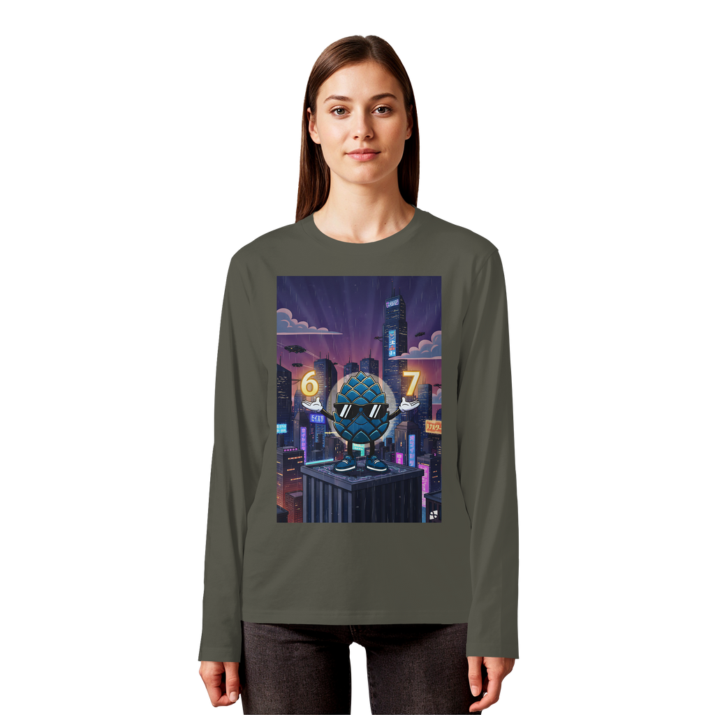 Zirbinator 67 - Organic Longsleeve T-Shirt
