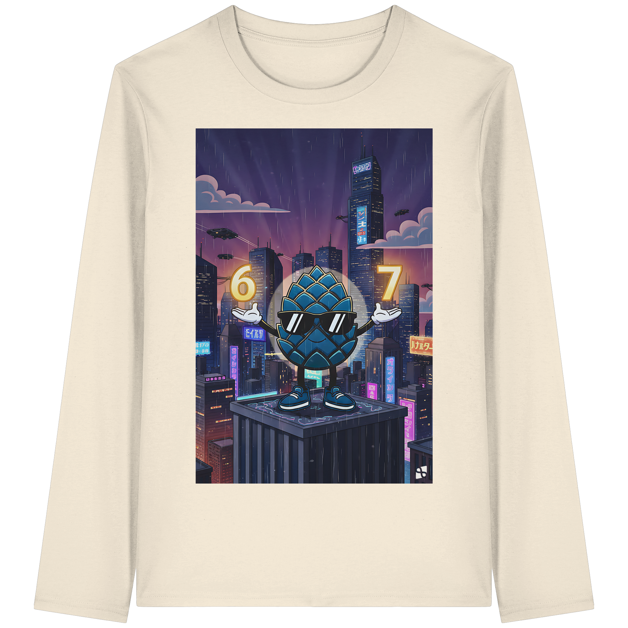 Zirbinator 67 - Organic Longsleeve T-Shirt