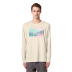 Pastell Mountain - Organic Longsleeve T-Shirt