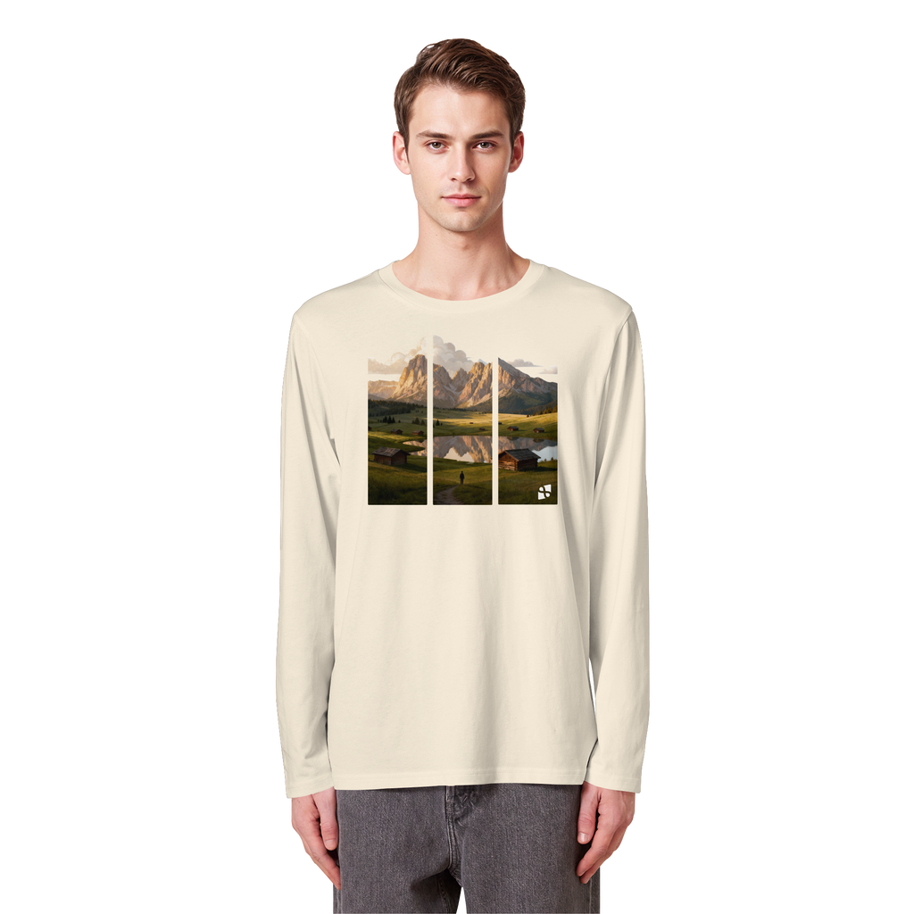 Mountainview - Organic Longsleeve T-Shirt