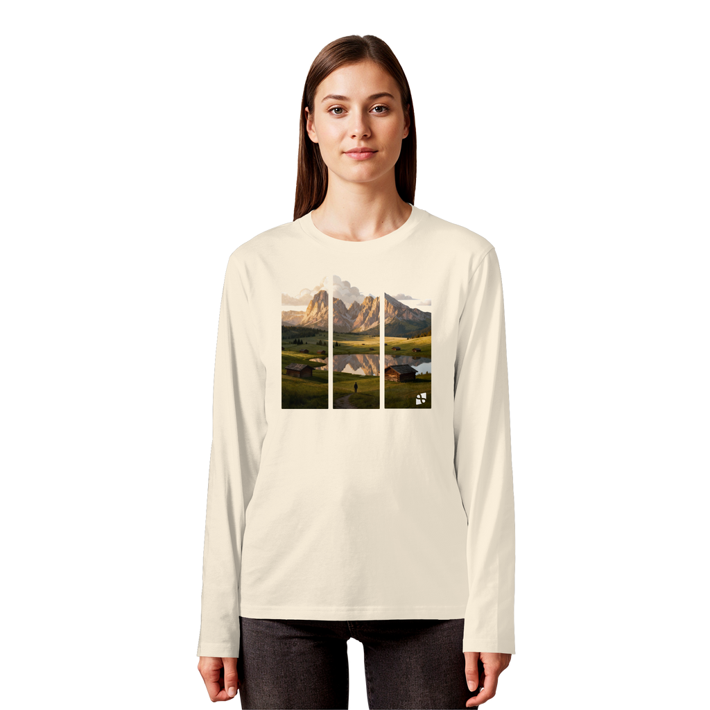 Mountainview - Organic Longsleeve T-Shirt