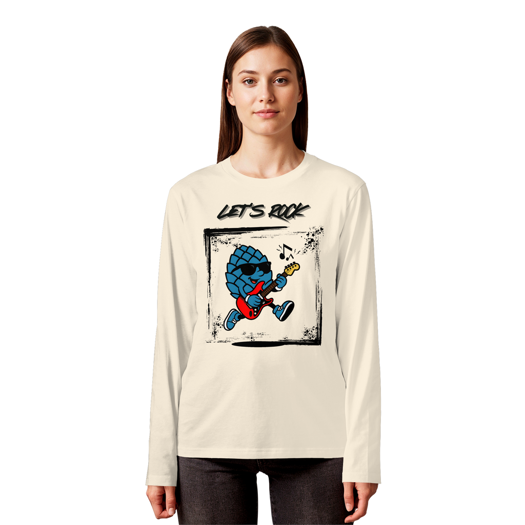 Lets Rock Zirbi - Organic Longsleeve T-Shirt