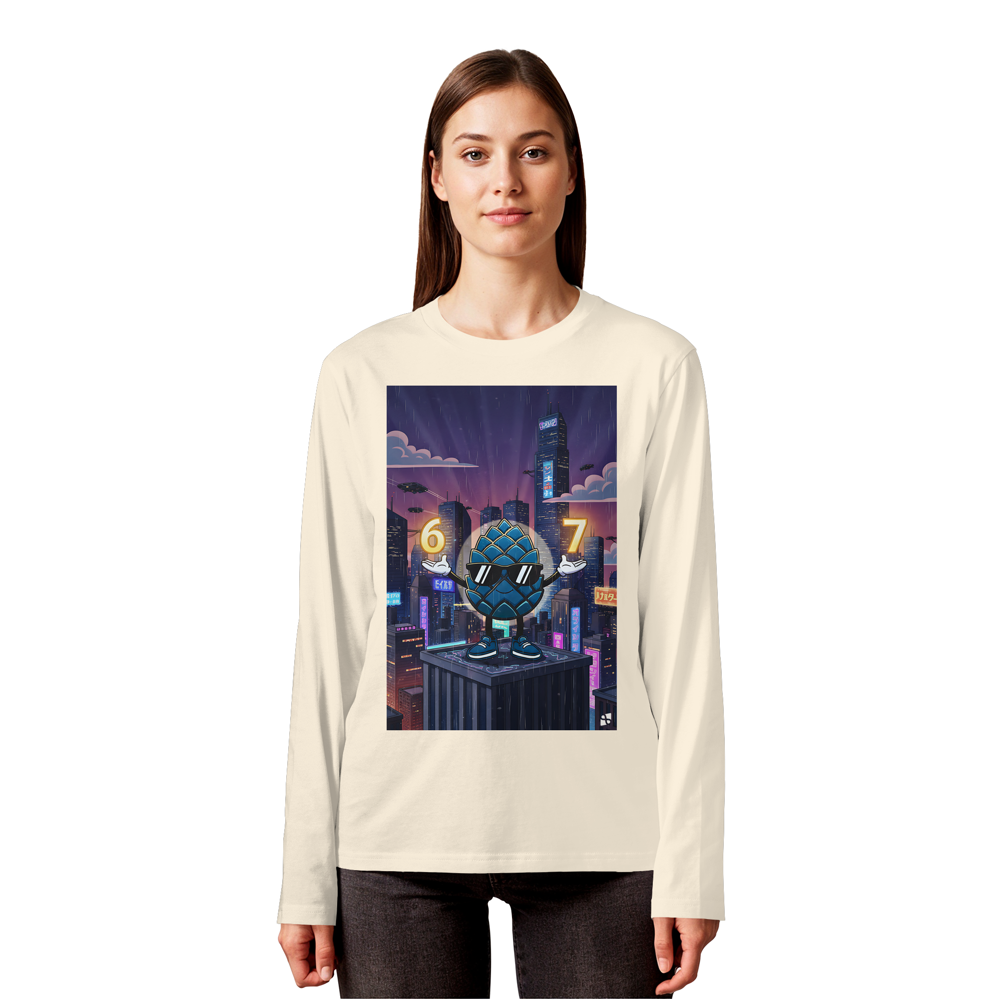 Zirbinator 67 - Organic Longsleeve T-Shirt