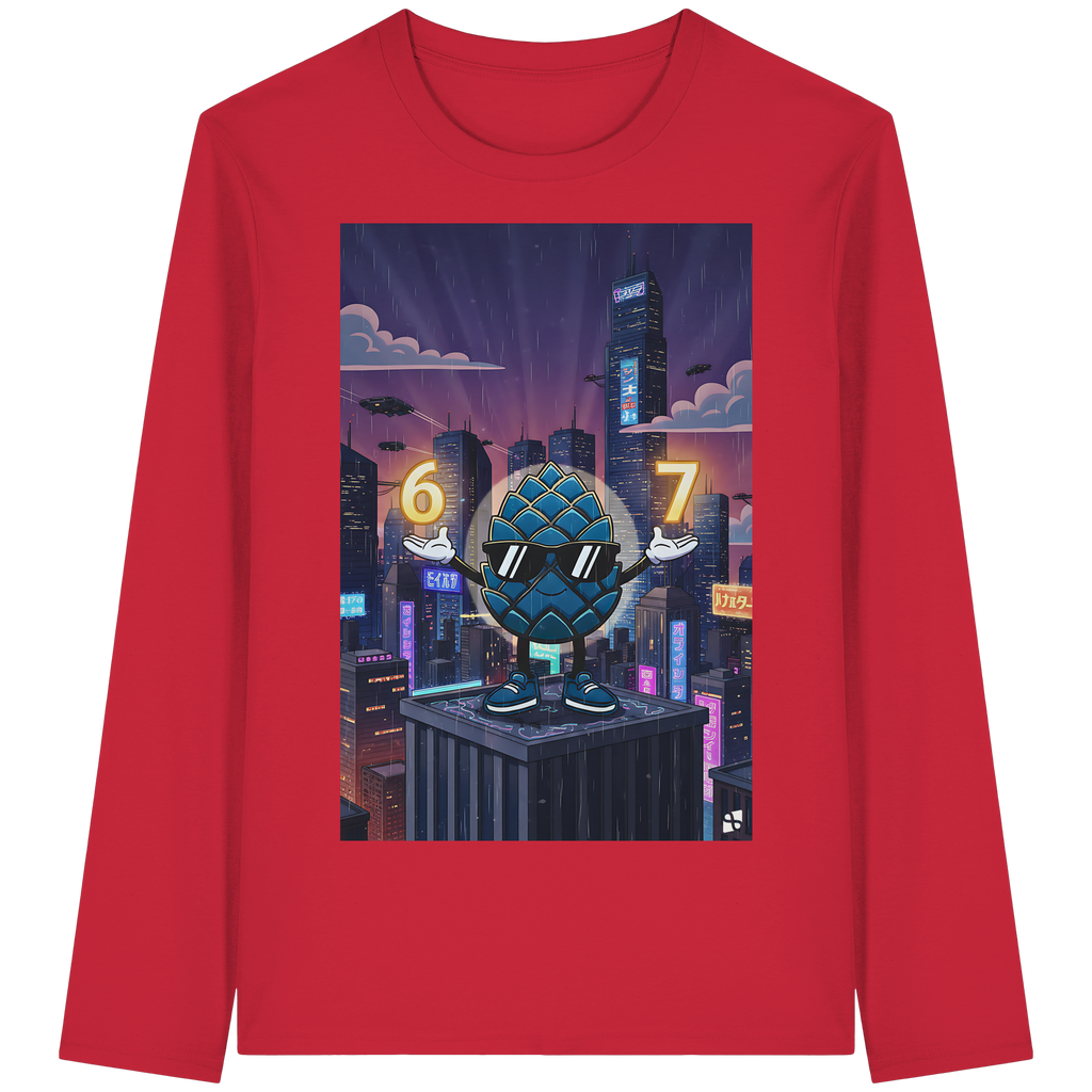 Zirbinator 67 - Organic Longsleeve T-Shirt