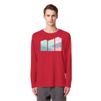 Pastell Mountain - Organic Longsleeve T-Shirt