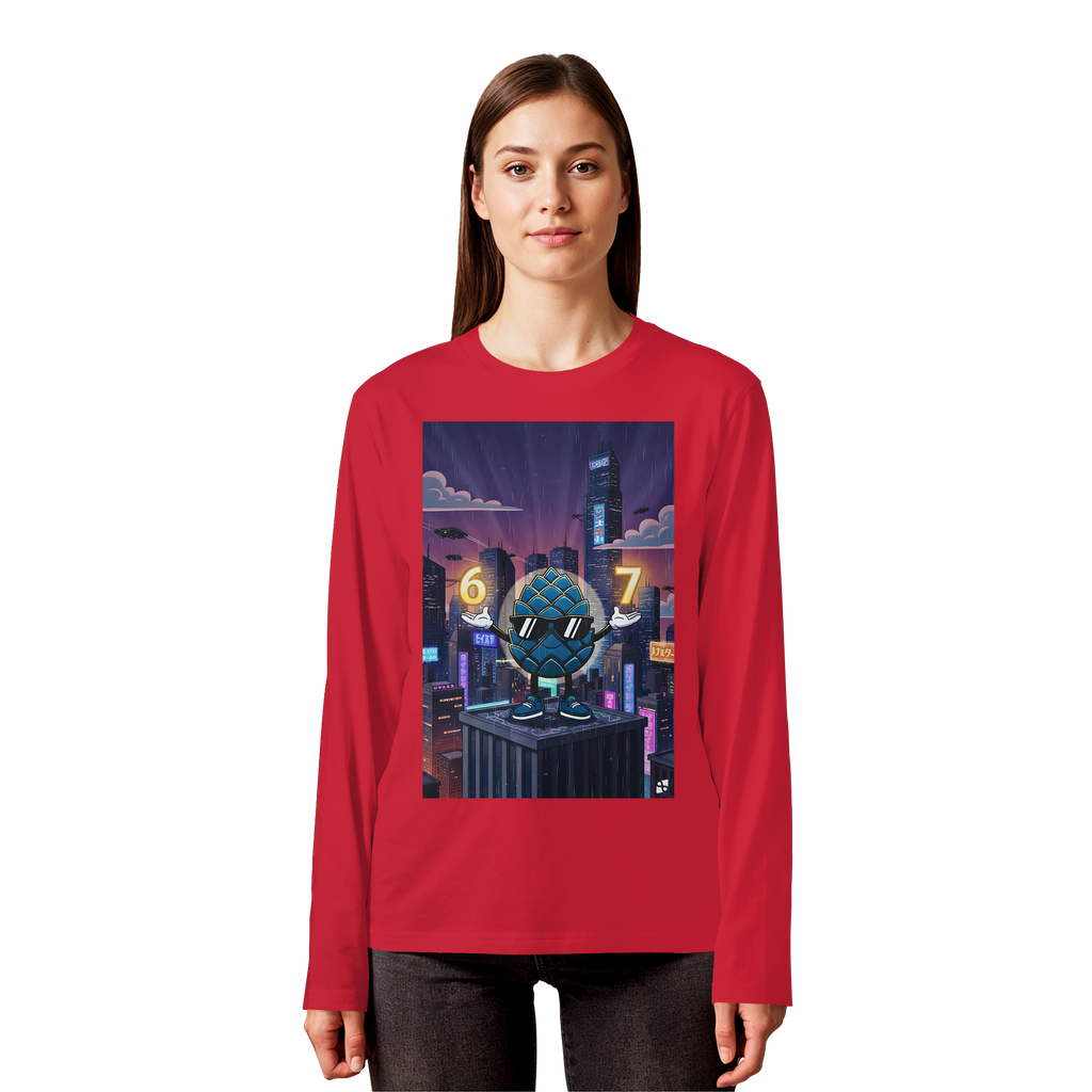 Zirbinator 67 - Organic Longsleeve T-Shirt