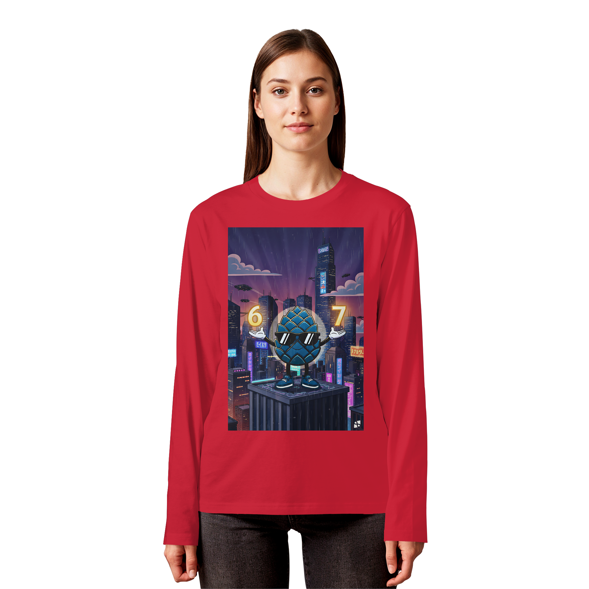 Zirbinator 67 - Organic Longsleeve T-Shirt