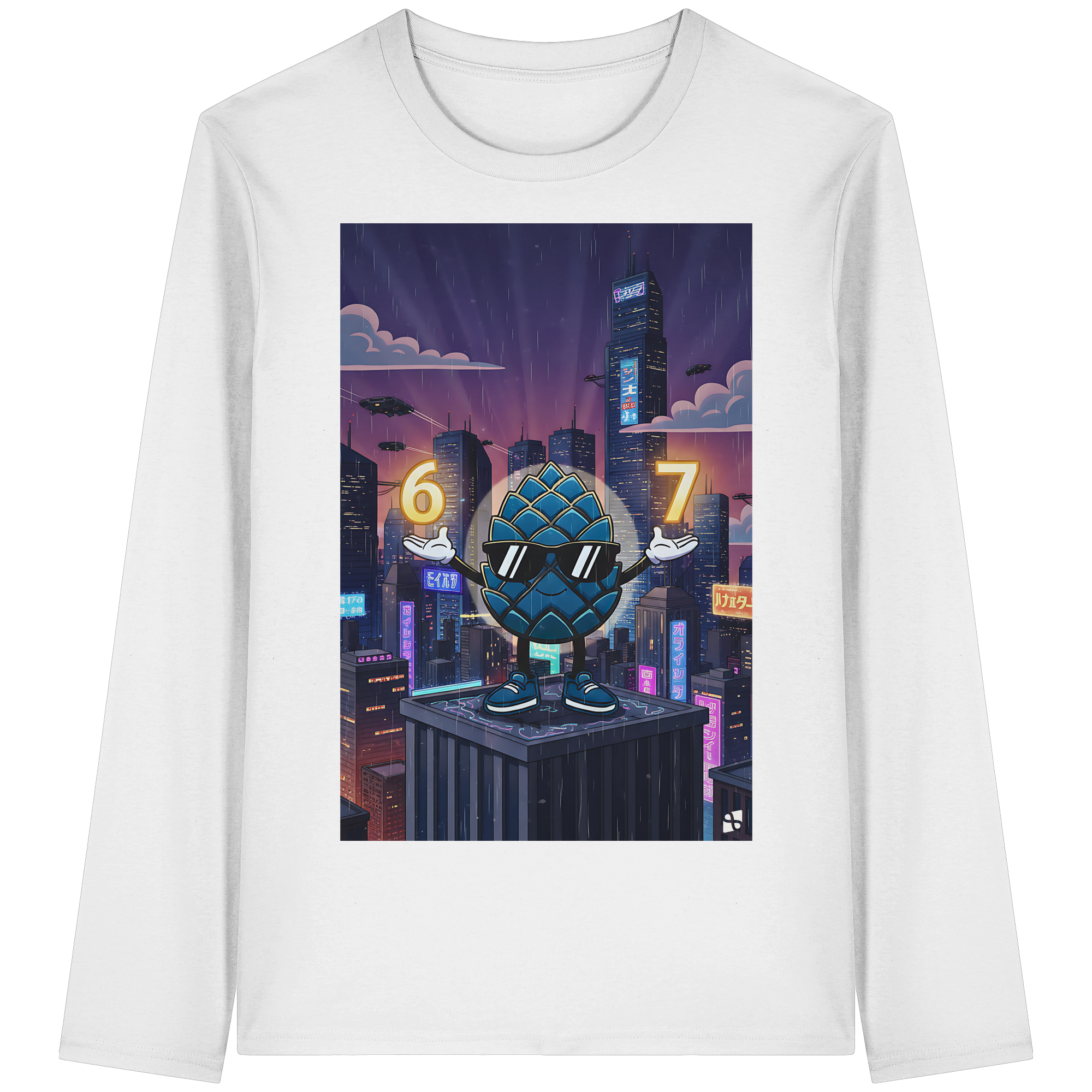 Zirbinator 67 - Organic Longsleeve T-Shirt
