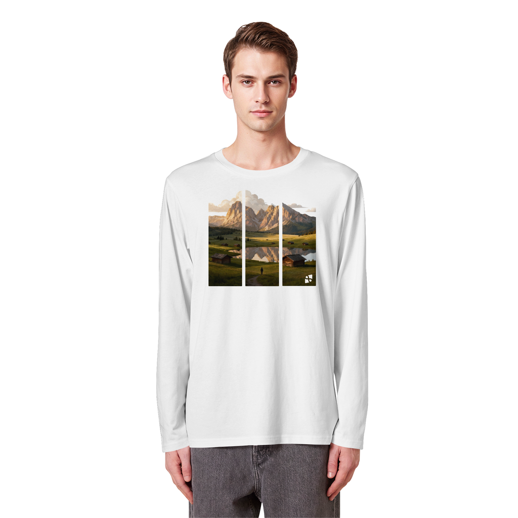 Mountainview - Organic Longsleeve T-Shirt