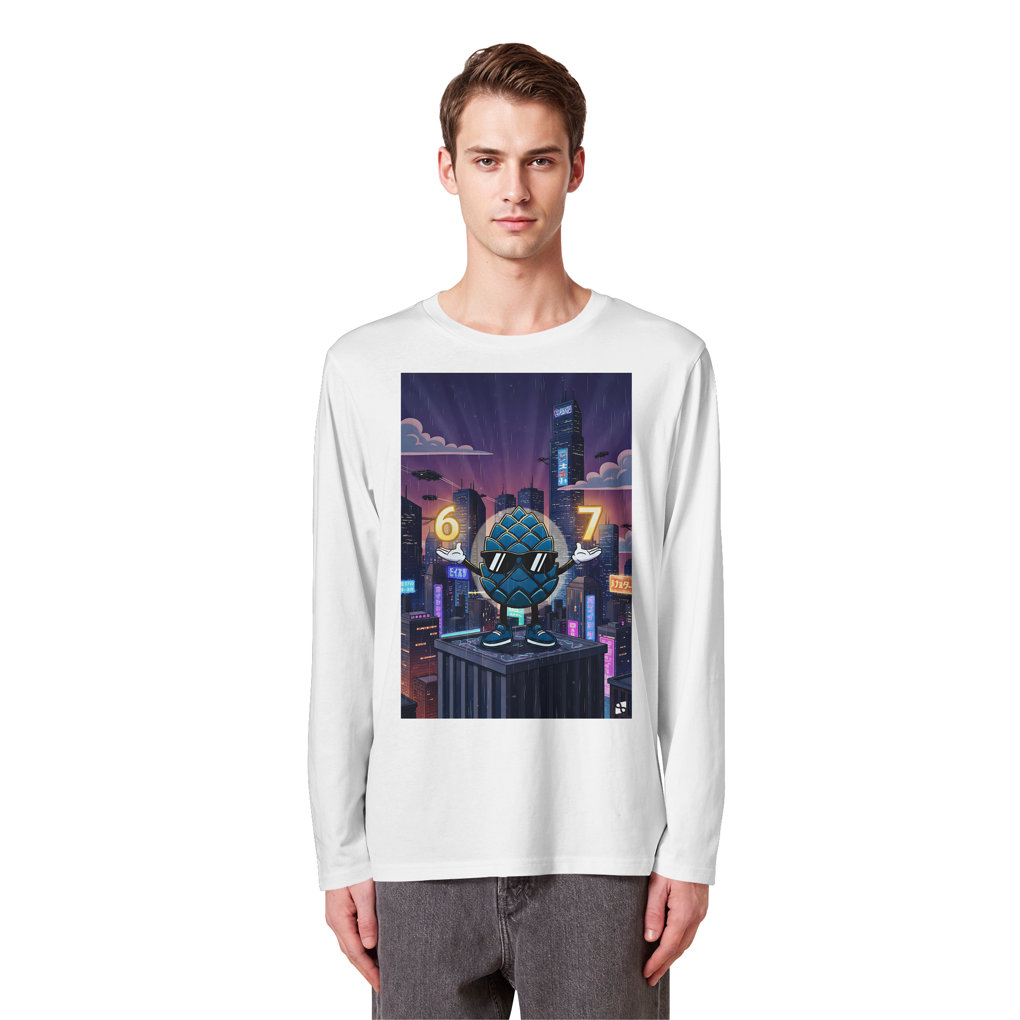 Zirbinator 67 - Organic Longsleeve T-Shirt