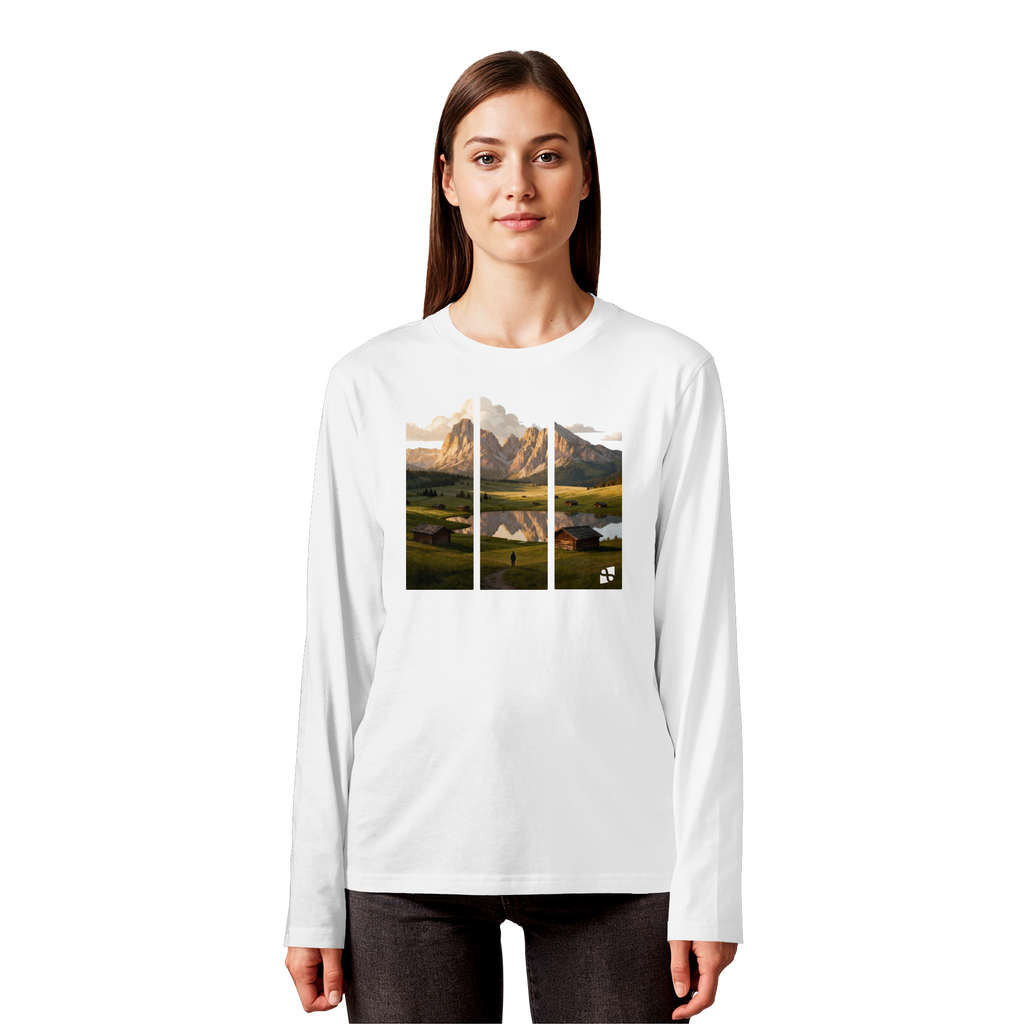 Mountainview - Organic Longsleeve T-Shirt