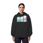 Pastell Mountain - Organic Oversize Hoodie