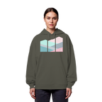 Pastell Mountain - Organic Oversize Hoodie
